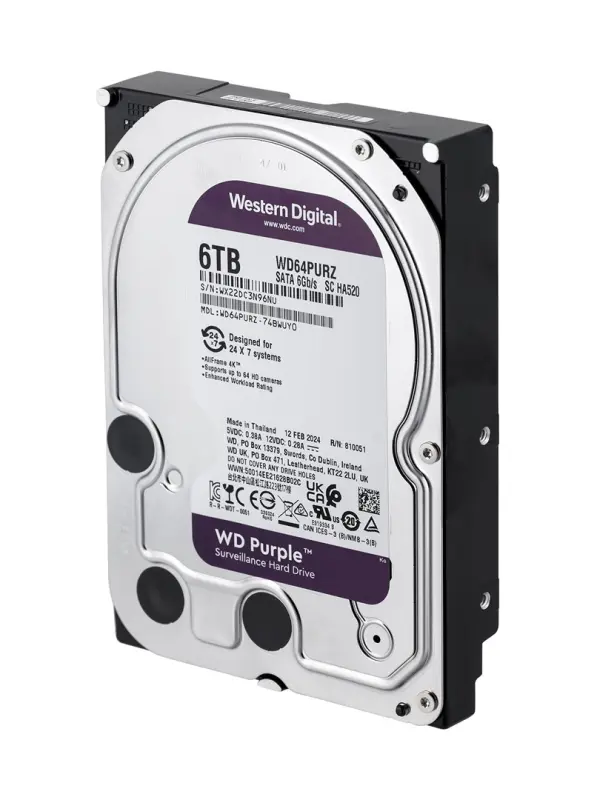 Western Digital WD64PURZ internal hard drive