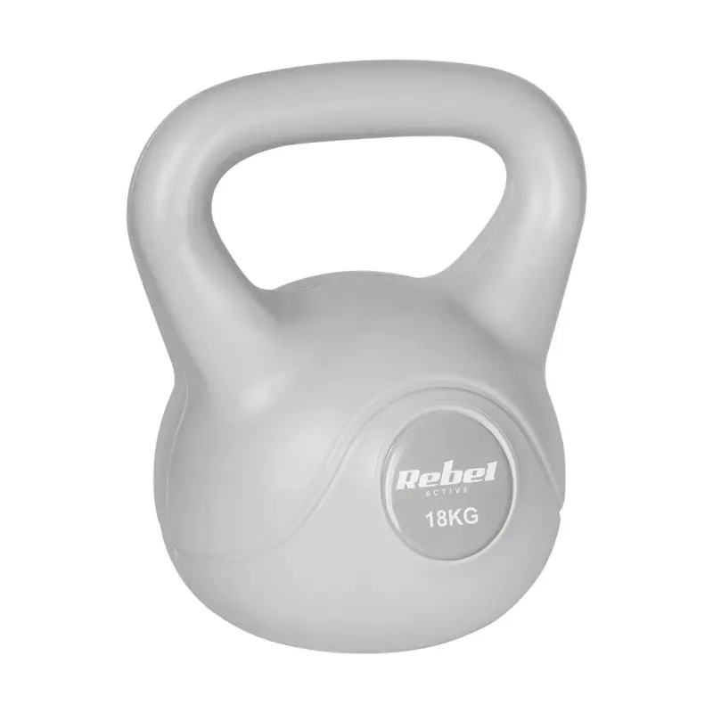 REBEL ACTIVE Kettlebell bituminous gray 18