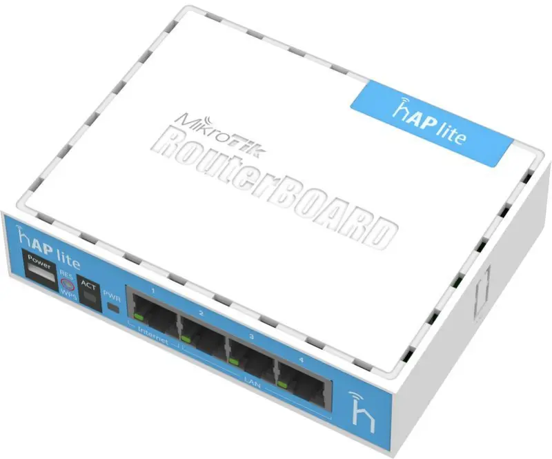 MikroTik hAP lite maršrutētājs (RB941-2nD) -