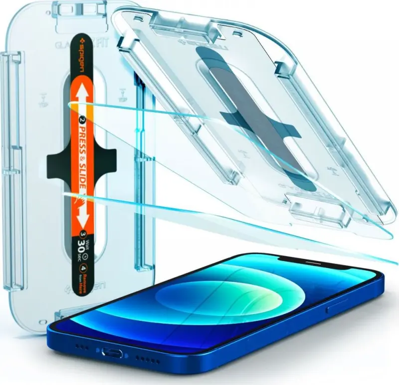 Spigen Rūdīts stikls Glass.Tr Ez