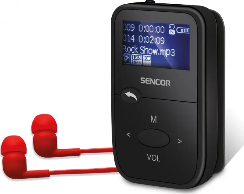 Sencor MP3 atskaņotājs SFP 4408BK -