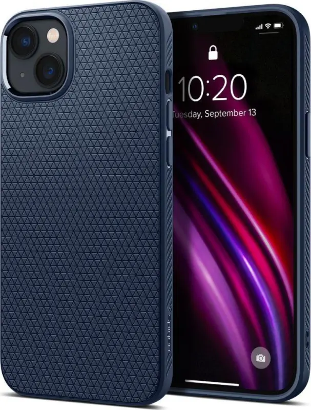 Spigen Liquid Air iPhone 14 tumši