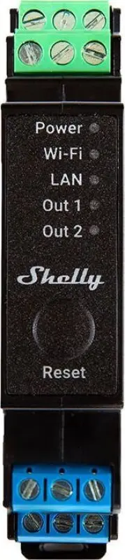 Shelly Home Relejs "Pro 2PM&quot