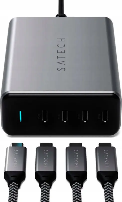 Satechi GaN lādētājs 4x USB-C (ST-UC165GM-EU)