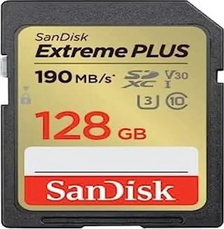 SanDisk Extreme Plus SDXC karte 128