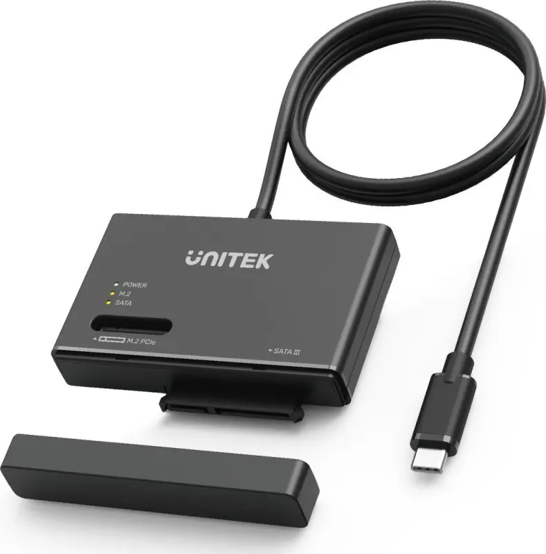 Unitek USB-C adapters uz SATA un