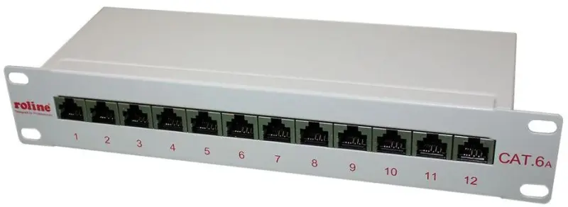 Roline tīkla patch panelis 12 RJ-45