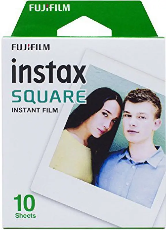 FUJIFILM INSTAX Colorfilm Square Glossy (10