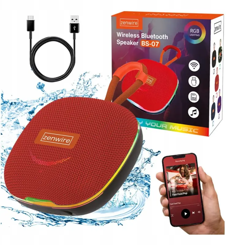 Zenwire Mini Bluetooth portatīvais skaļrunis —
