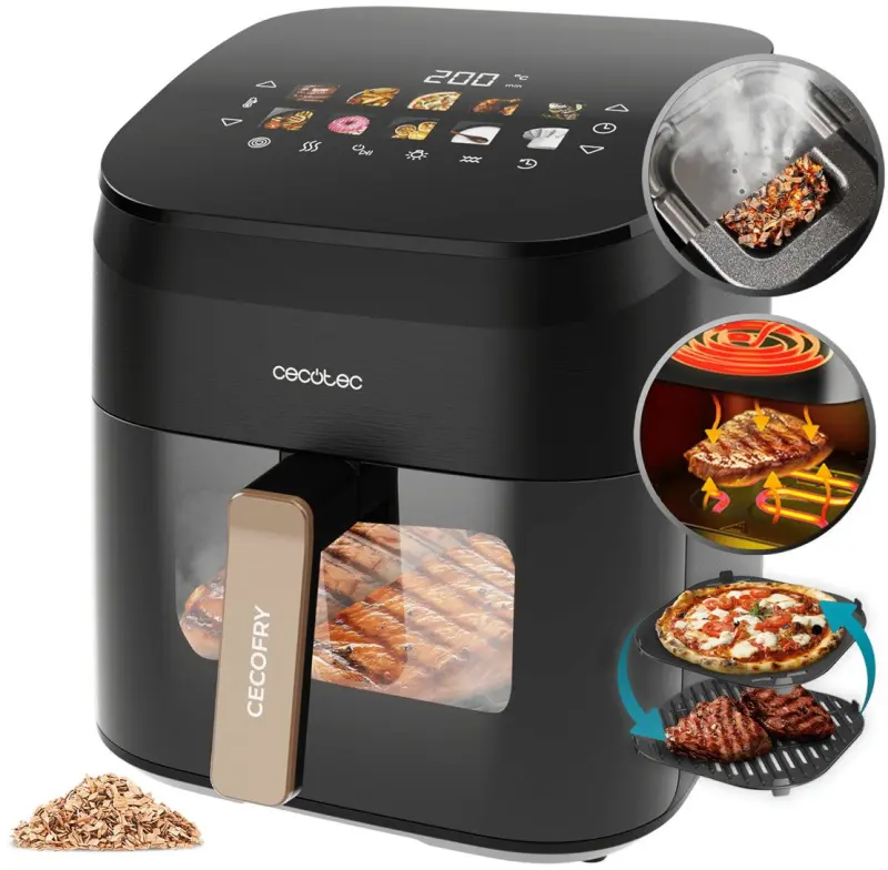 Cecotec Cecofry & Grill Smokin` 6500