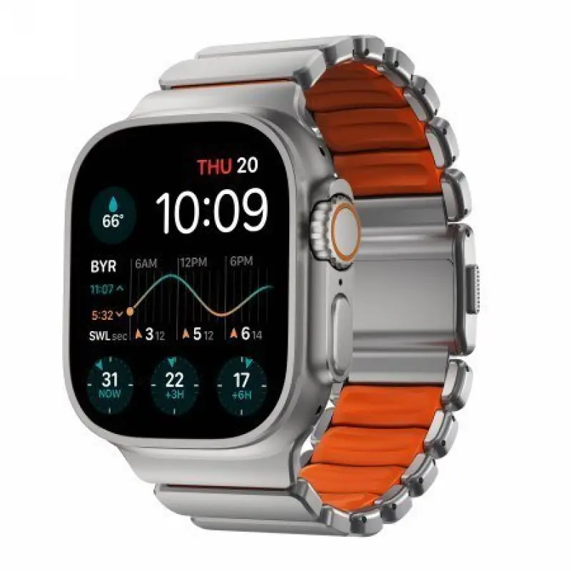 Nomad titāna siksniņa Apple Watch 49