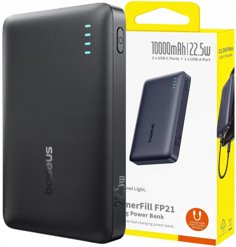 Powerbank Baseus EnerFill FP21 10000mAh 22