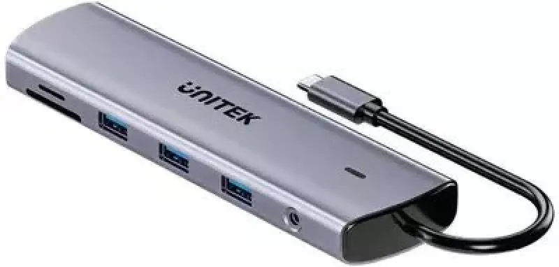 USB centrmezgls Unitek D1113BGY01 1x RJ-45