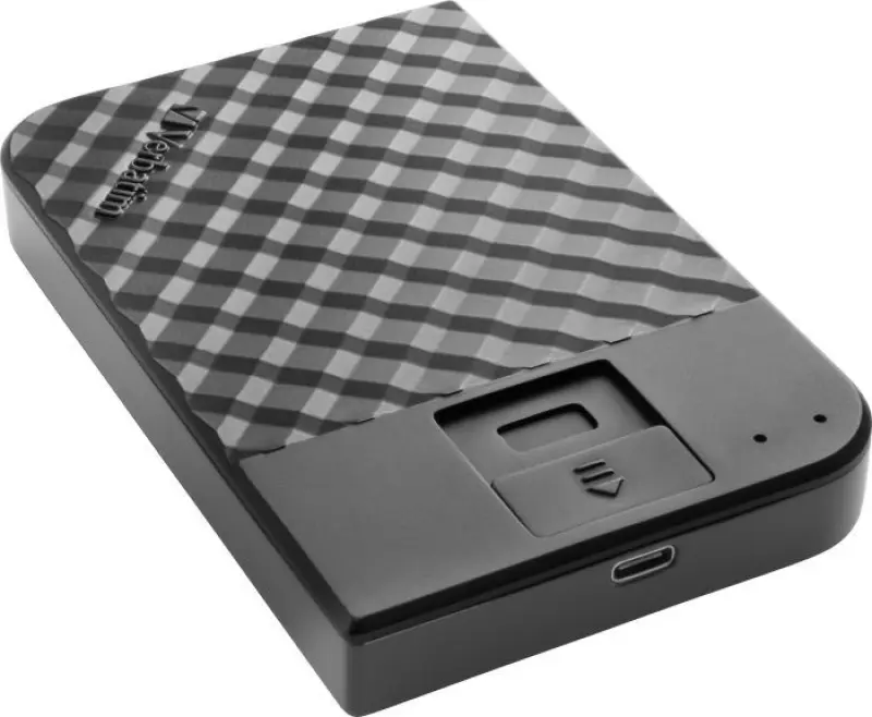 Ārējais HDD disks Verbatim Fingerprint Secure