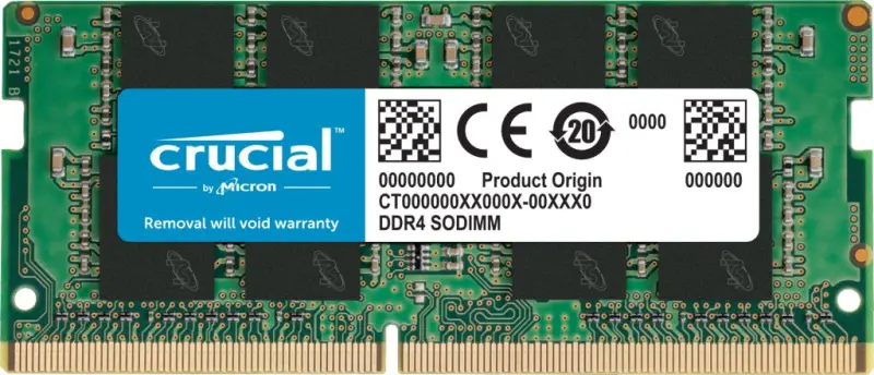 Crucial 8GB DDR4 3200MHz CL22 SODIMM
