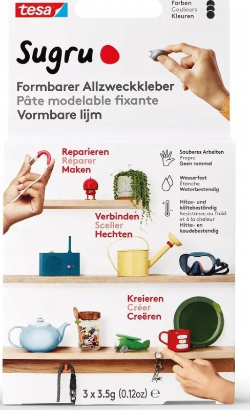 Tesa līme-remonts melna SUGRU 3 x