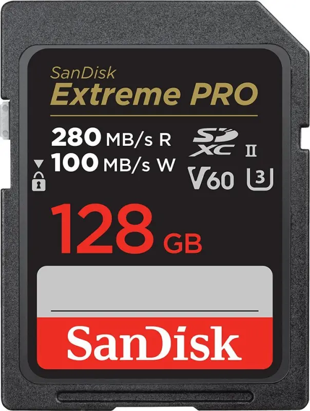 SanDisk Extreme PRO SDXC karte 128