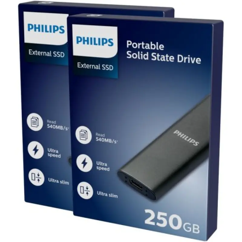 Philips External SSD 250GB Ultra speed