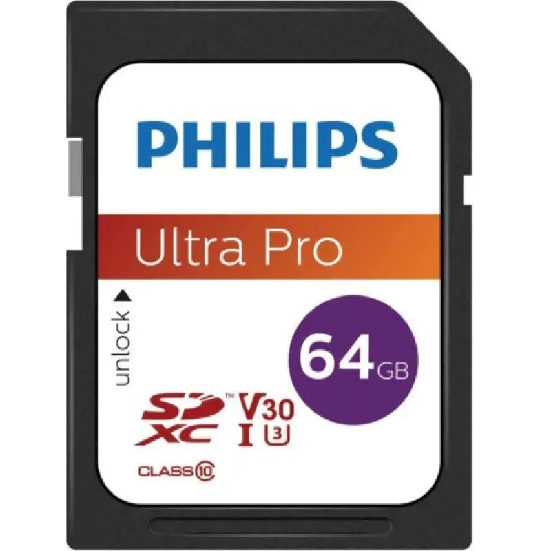 PHILIPS SDXC 64GB Ultra Pro Klase