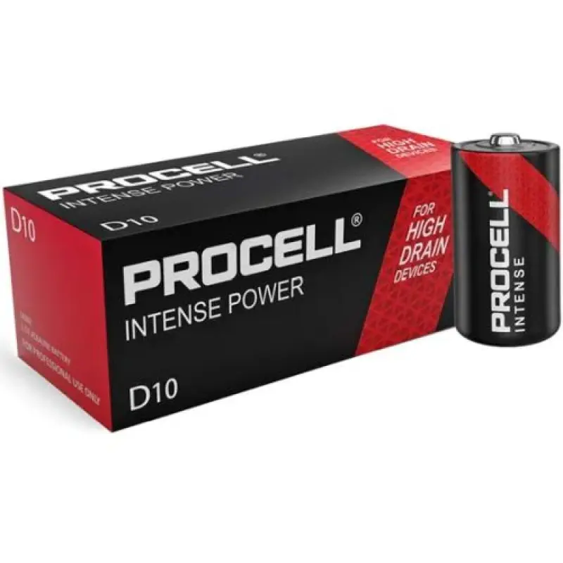 Duracell MX 1300 LR20-10BB Procell Intense
