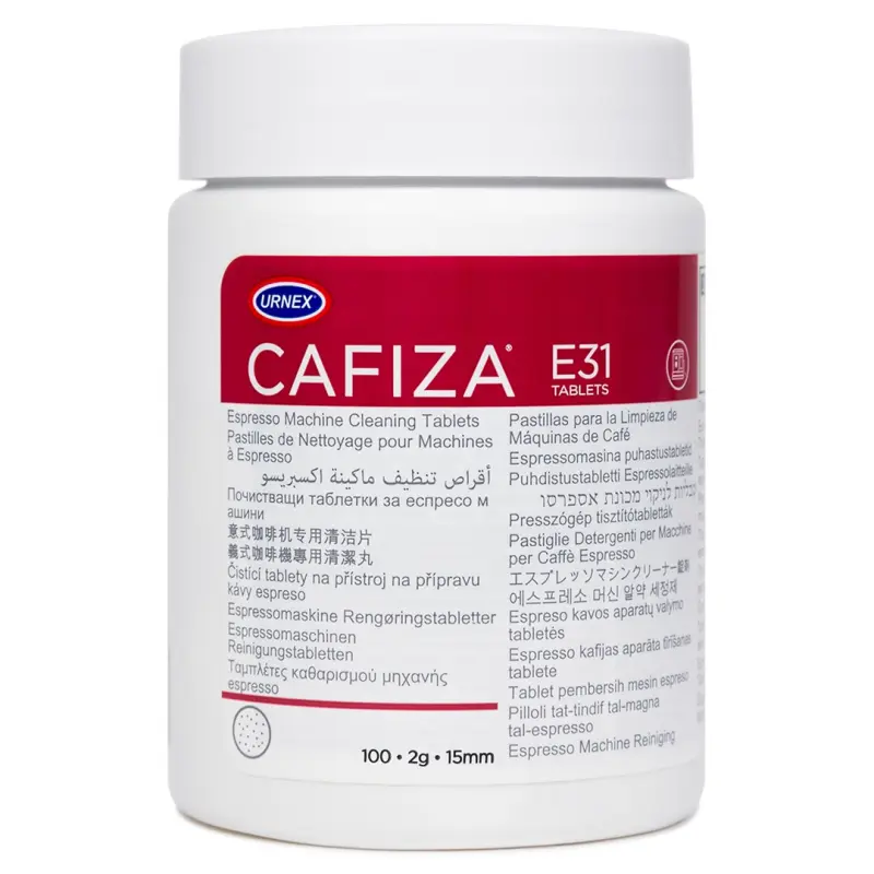 Urnex Cafiza E31 Tīrīšanas tabletes -