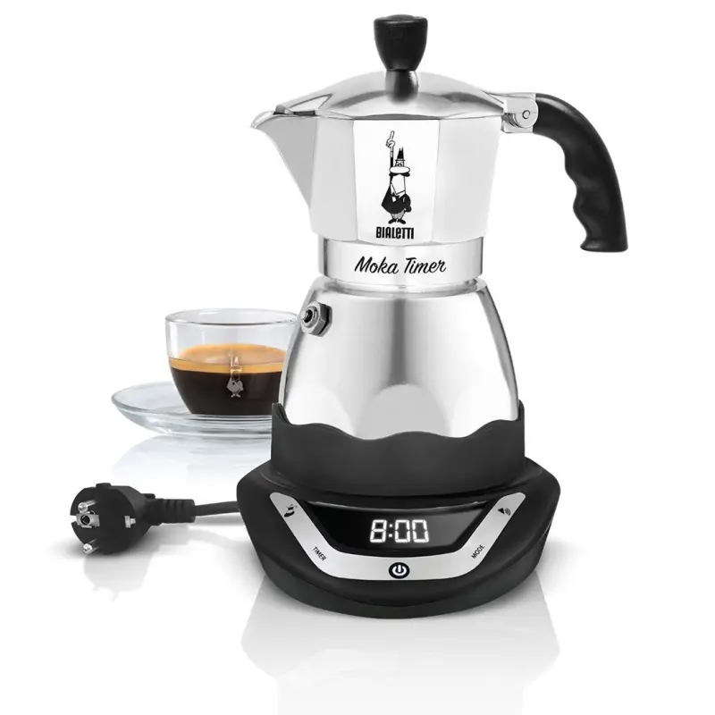 Geyzera Kafijas Kanna Bialetti Moka Timer