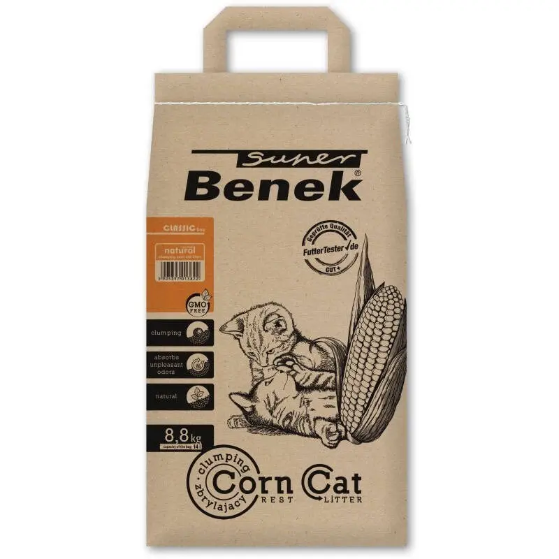 Certech Super Benek Kukurūzu kaķu smiltis