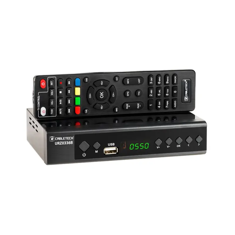 Cabletech DVB-T2 HEVC Dekoders URZ0336 -