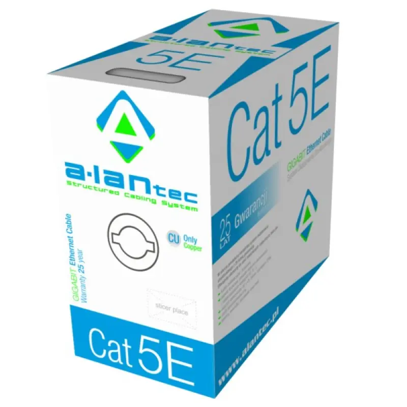 ALANTEC A-LAN KIU5PVC305 tīkla kabeļa pelēks