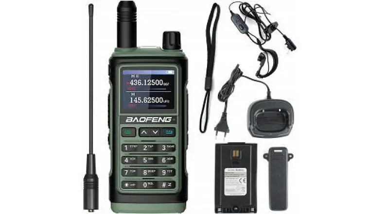 BAOFENG UV-17E Zaļais walkie-talkie - RADBAFKRO0017