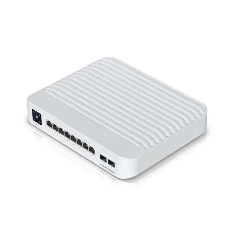 Ubiquiti UniFi USW-PRO-8-POE tīkla slēdzis Pārvaldāms