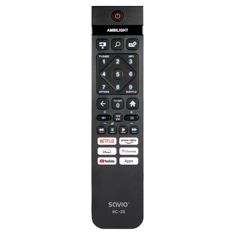 Savio RC-26 attālinātais IR bezvadu TV