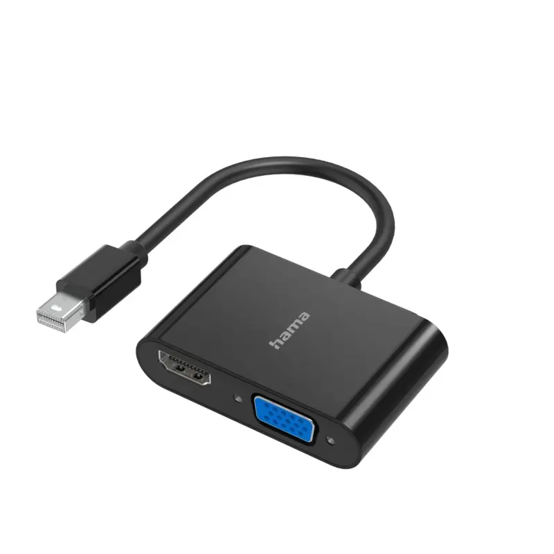 Hama 00200330 Video Adapter, 2In1, Mini-Dp