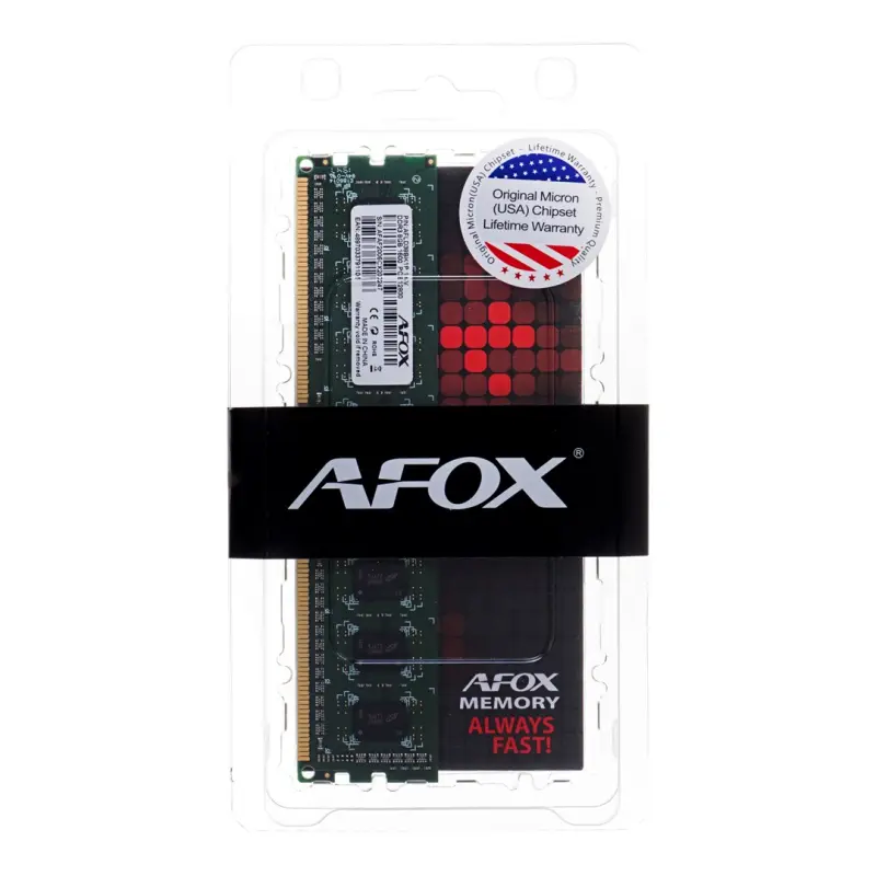 AFOX DDR3 8G 1600 UDIMM atmiņas