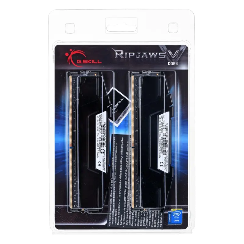 G.SKILL DDR4 RIPJAWSV 2x8GB 3600MHz