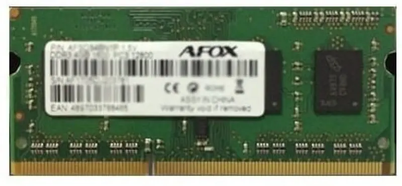 AFOX SO-DIMM DDR3 8GB atmiņas modulis