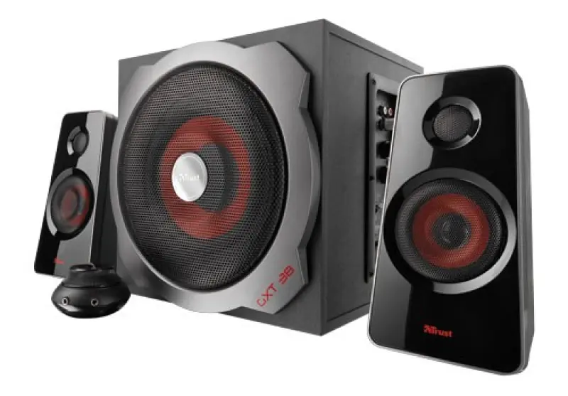 Trust GXT 38 2.1 Melna