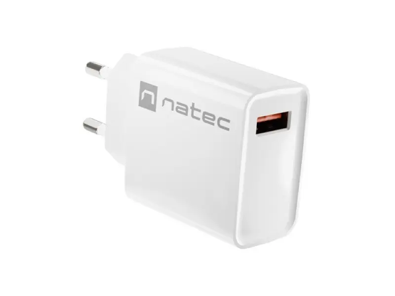 NATEC NETWORK Lādētājs RIBERA USB-A 18W