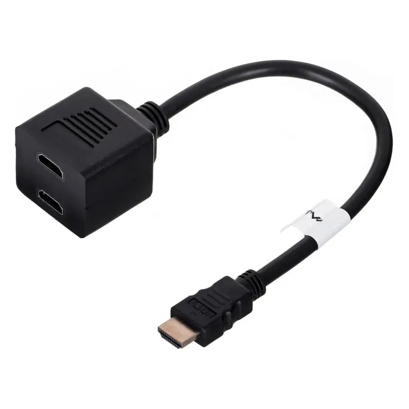 Lanberg AD-0019-BK video sadalītājs HDMI 2x
