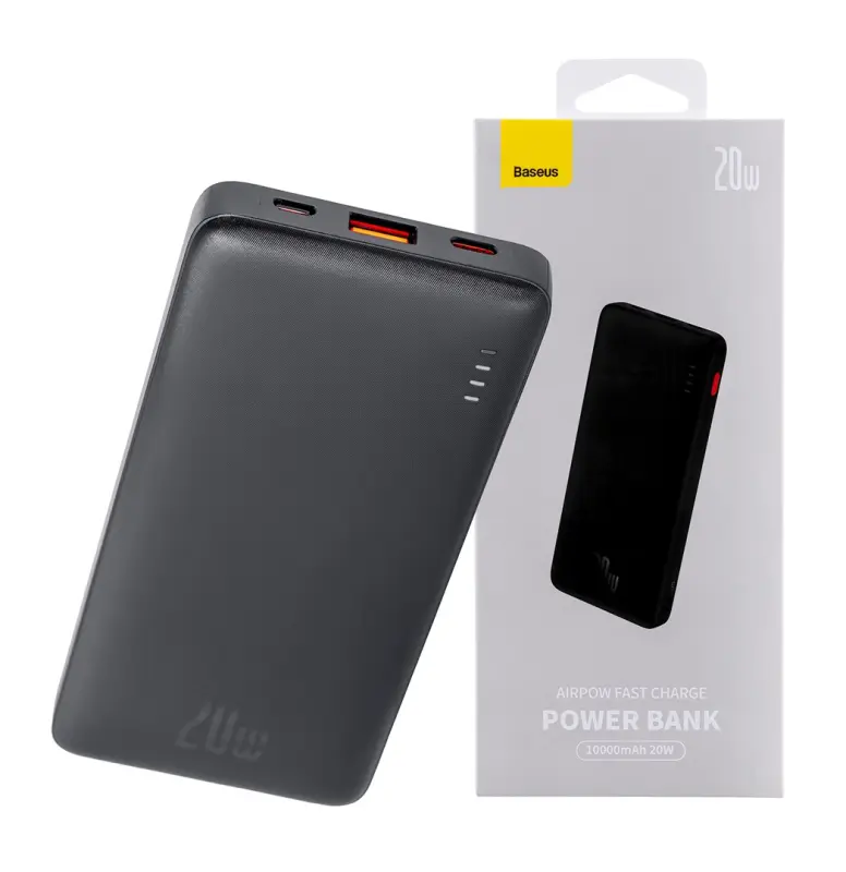 Baseus Airpow 10000 mAh Melns -