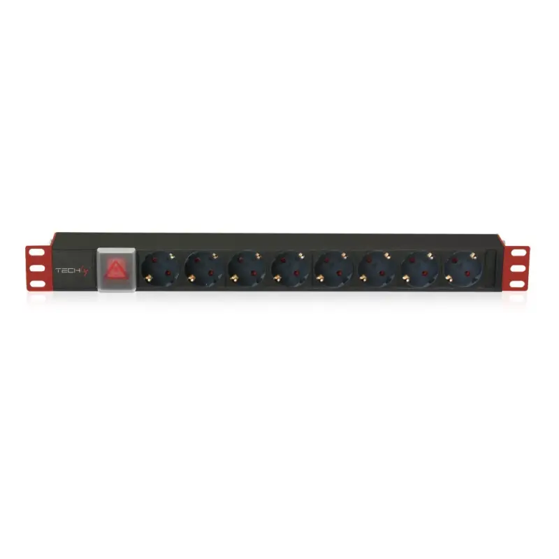 Techly I-CASE STRIP-81UD elektroapgādes bloks (PDU)