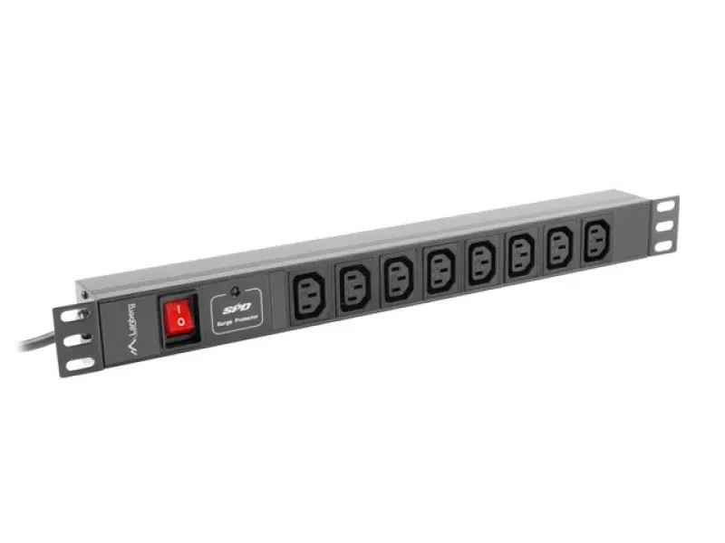 LANBERG Barošanas bloks PDU RACK (1U