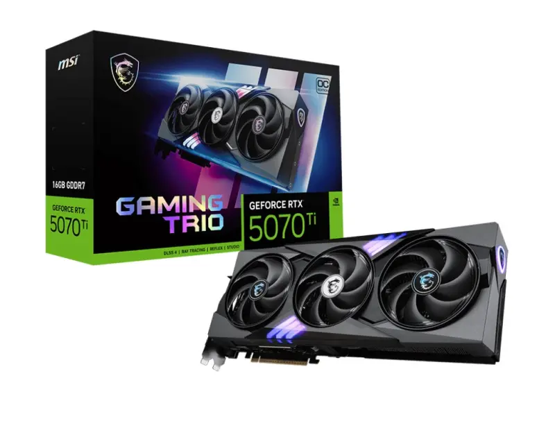 MSI GAMING GeForce RTX 5070 Ti