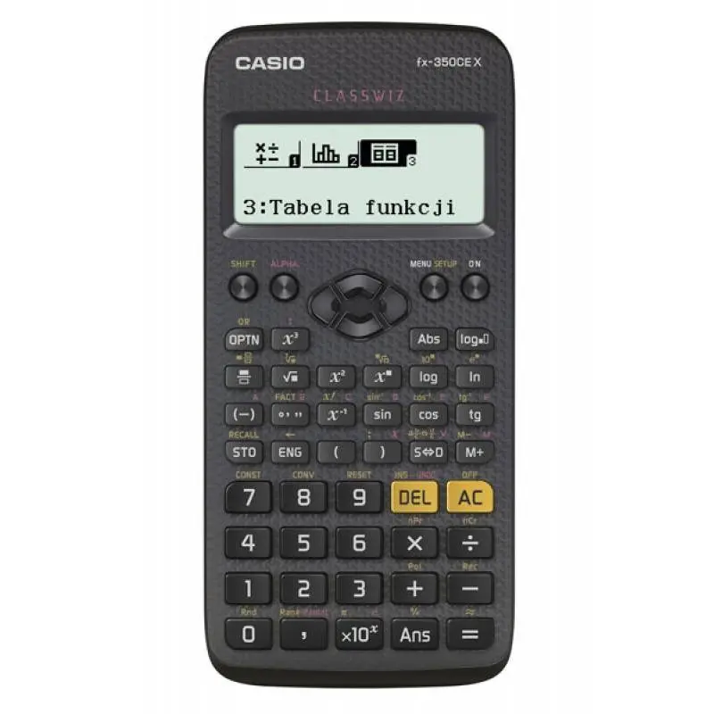 CASIO Zinātniskais kalkulators FX-350CEX, 379 funkcijas