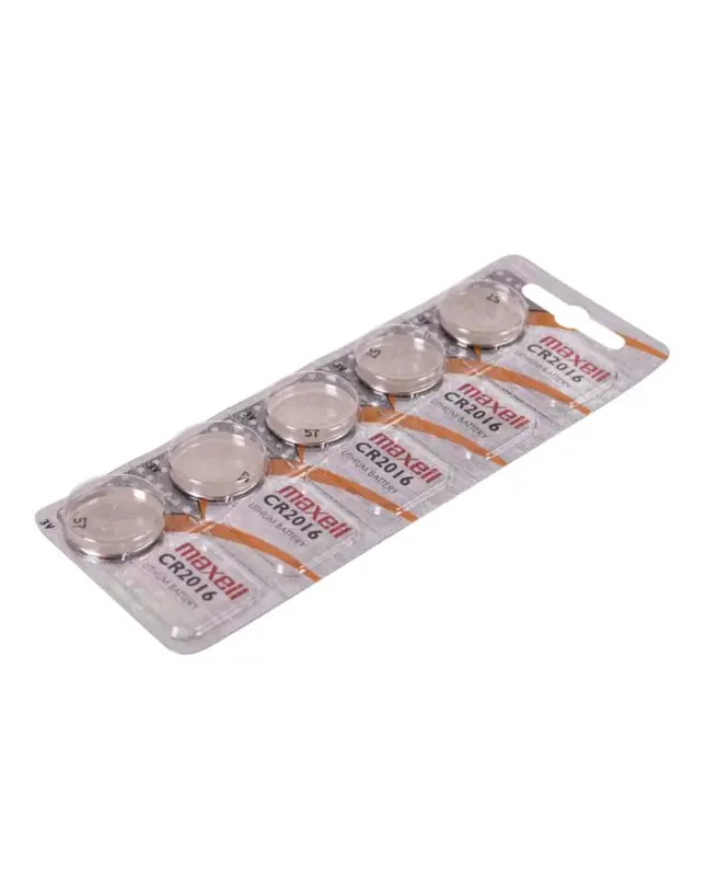 MAXELL bateriju speciālists CR2016, 5 gab