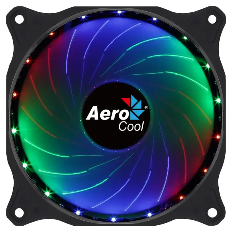 Aerocool COSMO12FRGB Datora ventilators 12cm LED
