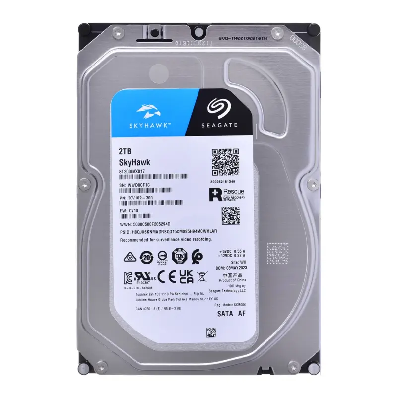 Seagate SkyHawk iekšējais cietais disks 2