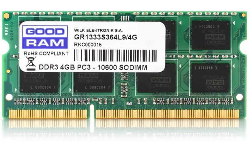 Goodram 4GB DDR3 PC3-12800 atmiņas modulis