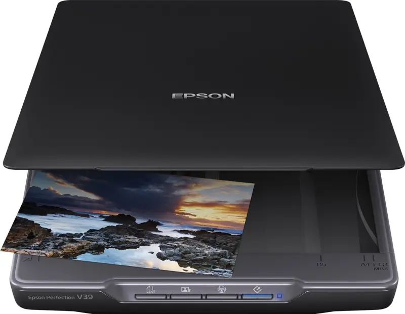Epson Perfection V39II Plakanā skenera skenēšanas