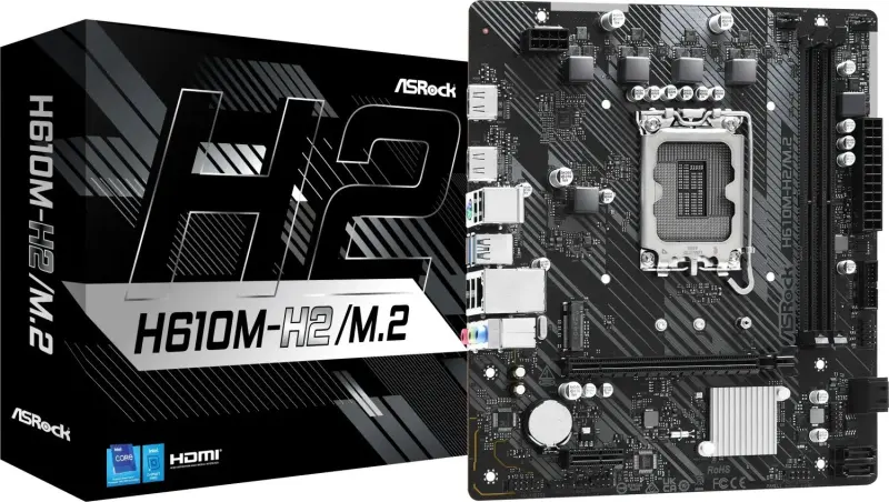 ASRock H610M-H2/M.2 mātesplate - PLYASR1700071